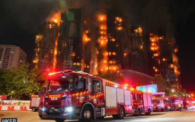 Число погибших в пожаре в Гонконге возросло до 44 человек