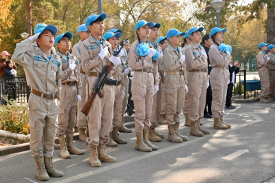 В Конаеве &laquo;Жас сарбазовцы&raquo; приняли первую торжественную клятву