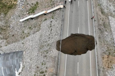 В Чулымском районе размыло трассу к двум поселкам