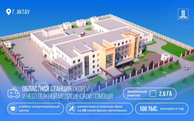 На деньги коррупционеров построят станцию скорой помощи в Актау