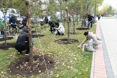&laquo;Таза Қазақстан&raquo;: более 22 тысяч жителей Астаны вышли на субботник чистоты