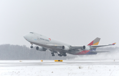 Московские аэропорты за сутки обслужили более тысячи рейсов в условиях снегопада